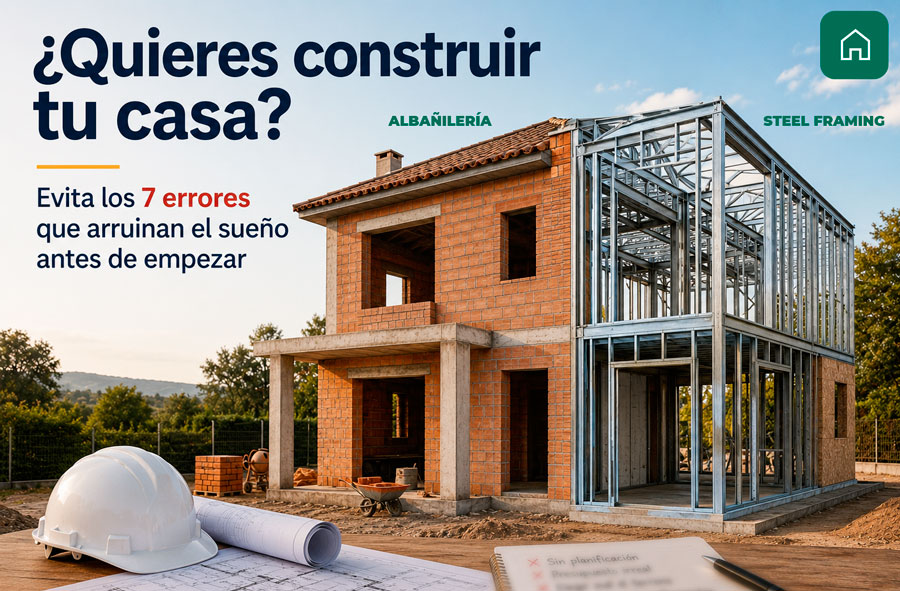 7 Errores al construir tu casa